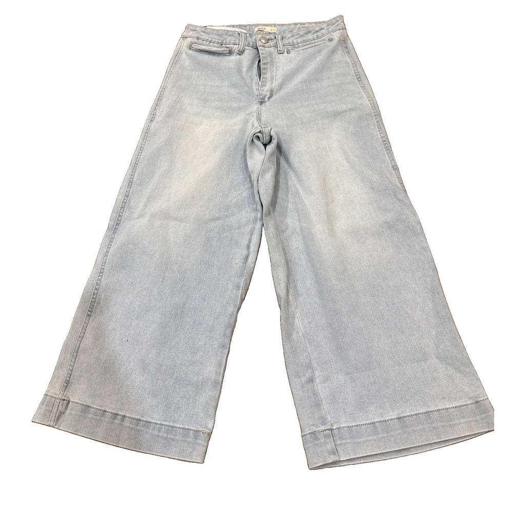 Oat New York Jeans Women's Size 8/29  High Rise Wide Leg Full Length